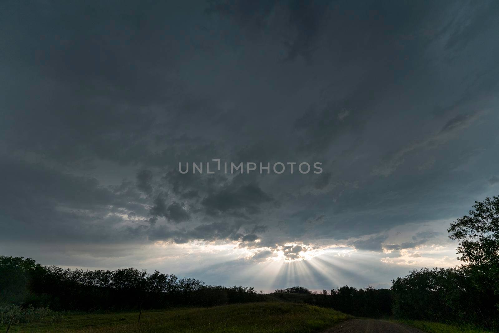 Prairie Storm Canada in Saskatchewan Summer Clouds