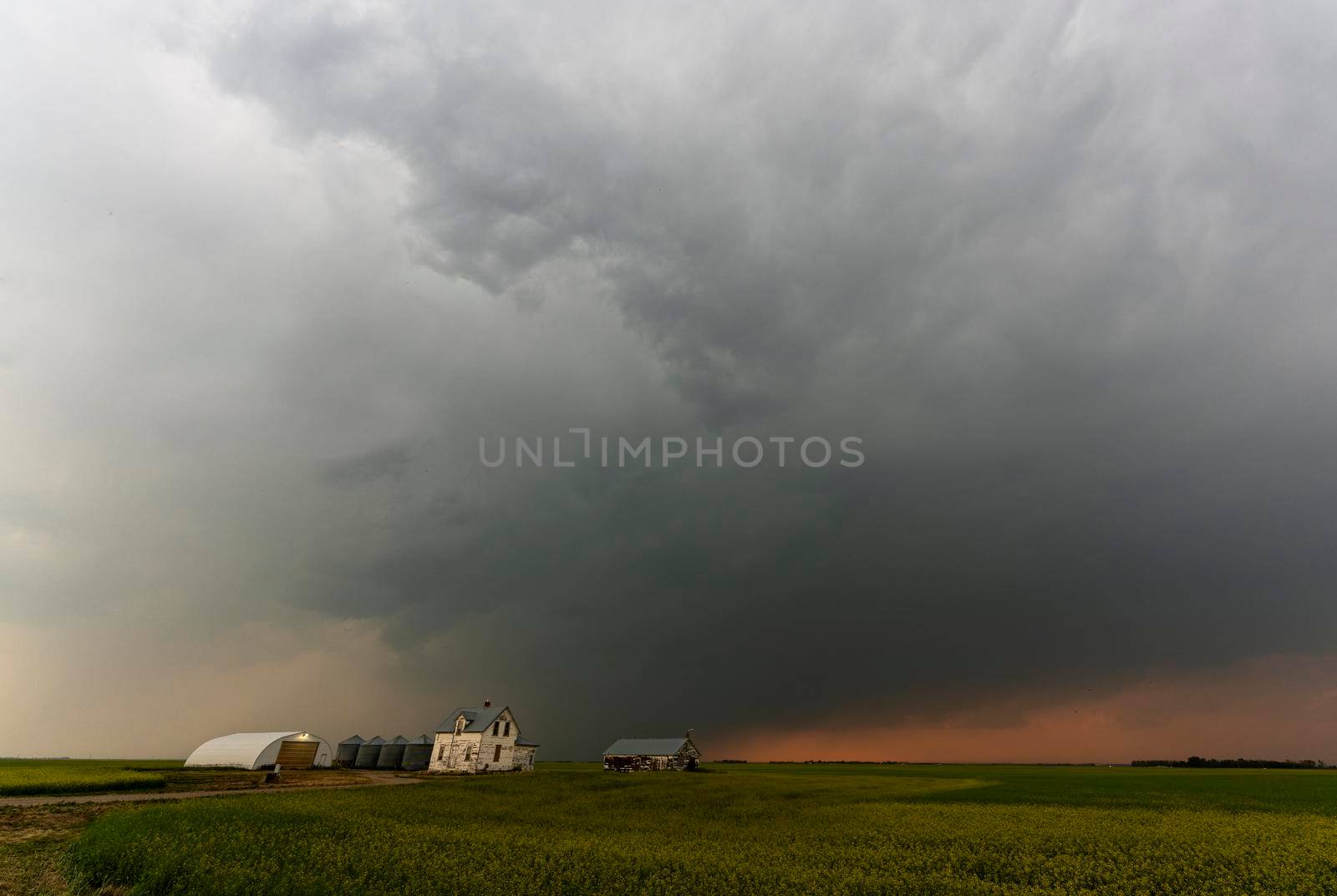 Prairie Storm Canada in Saskatchewan Summer Clouds