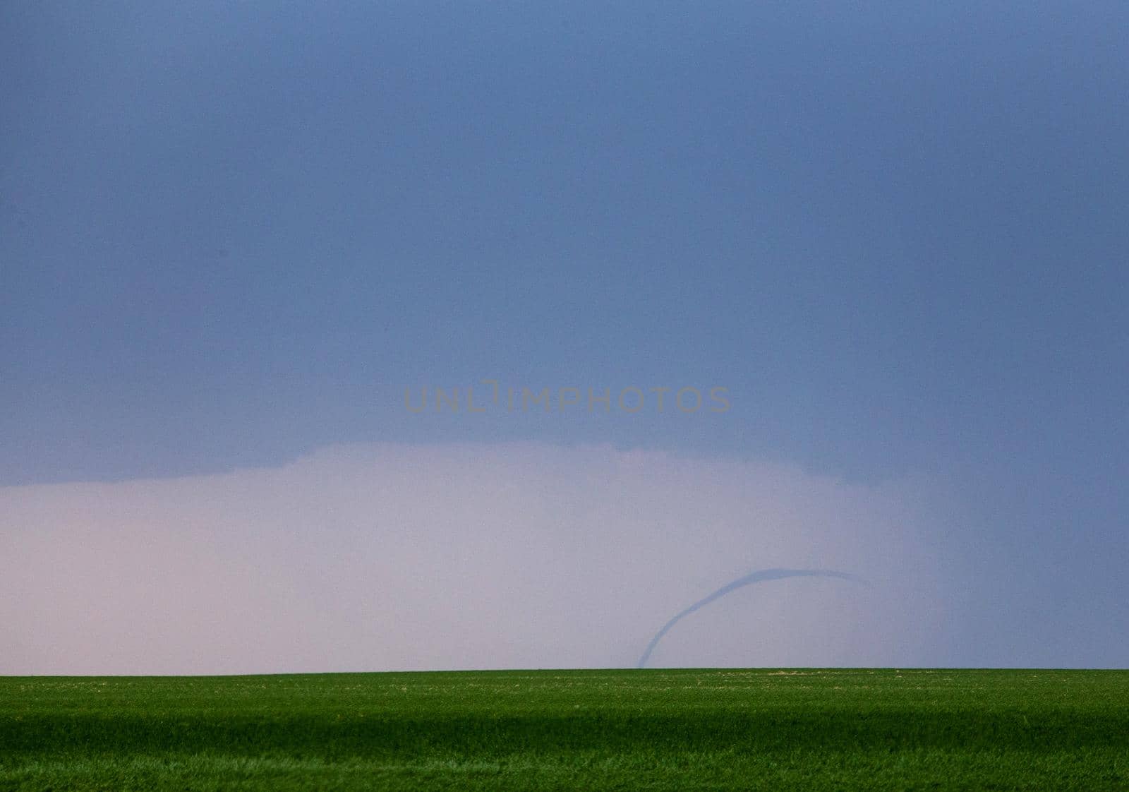 Prairie Storm Clouds in Saskatchewan Canada Rural