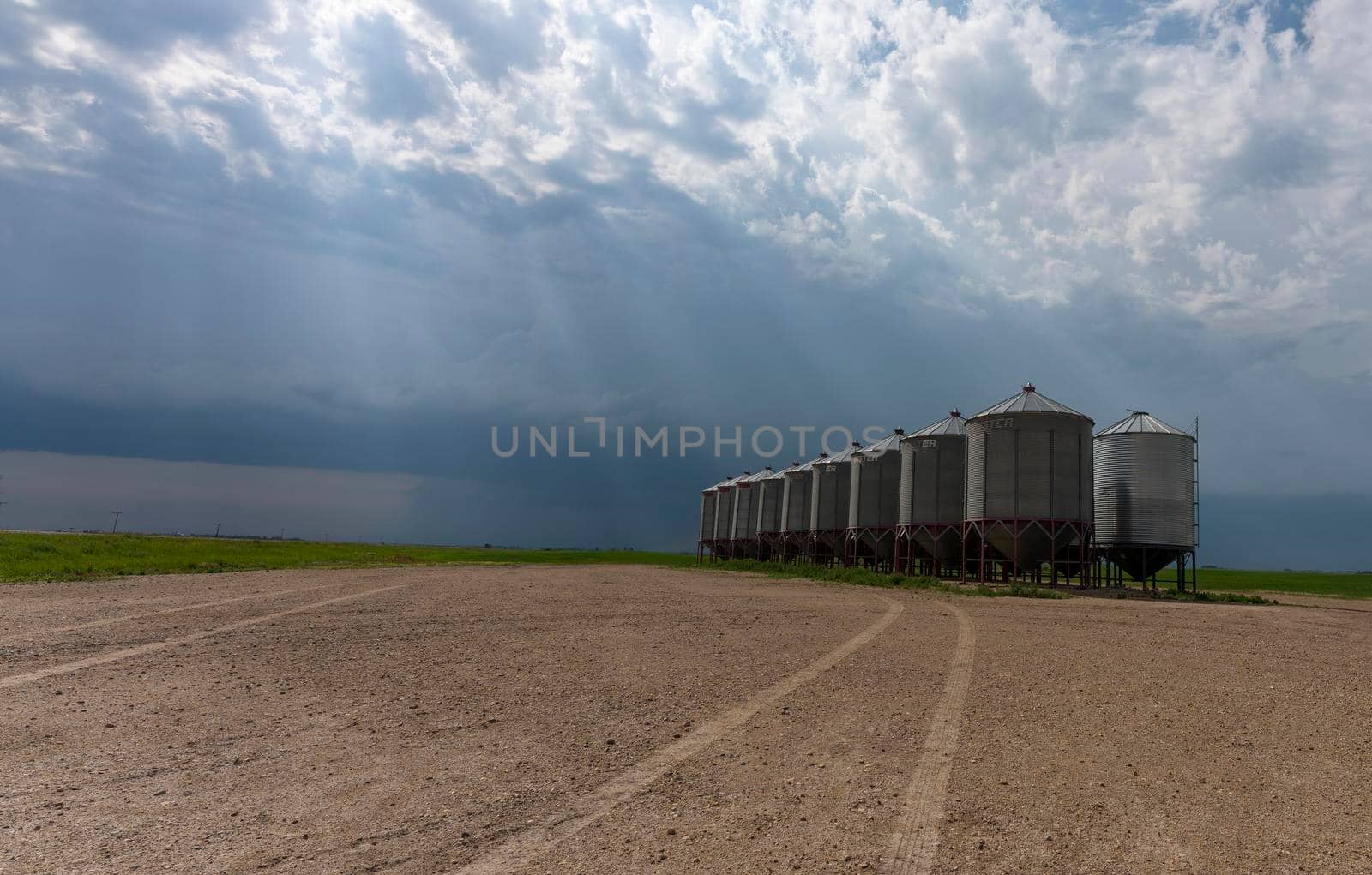 Prairie Storm Canada in Saskatchewan Summer Clouds