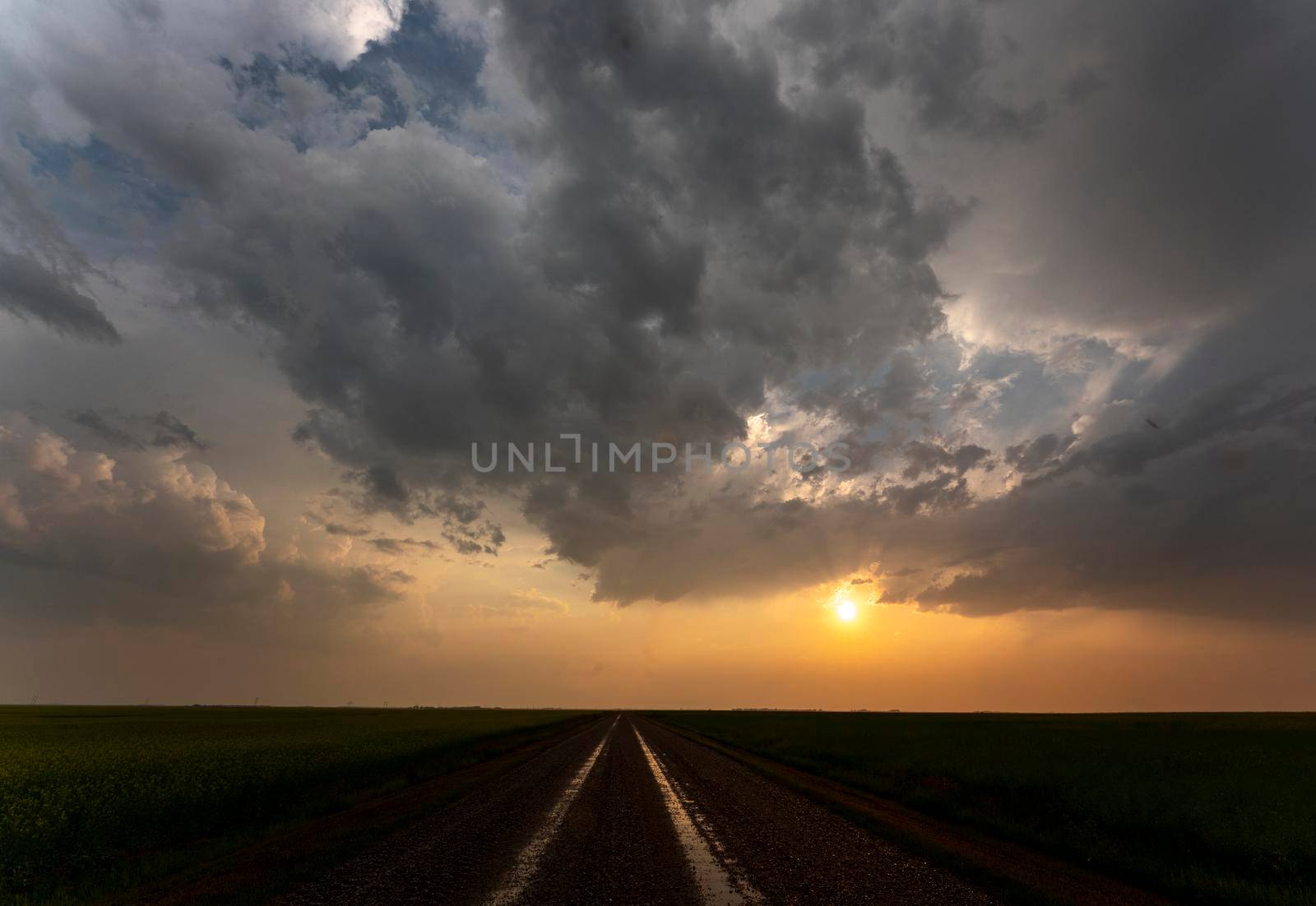 Prairie Storm Canada in Saskatchewan Summer Clouds