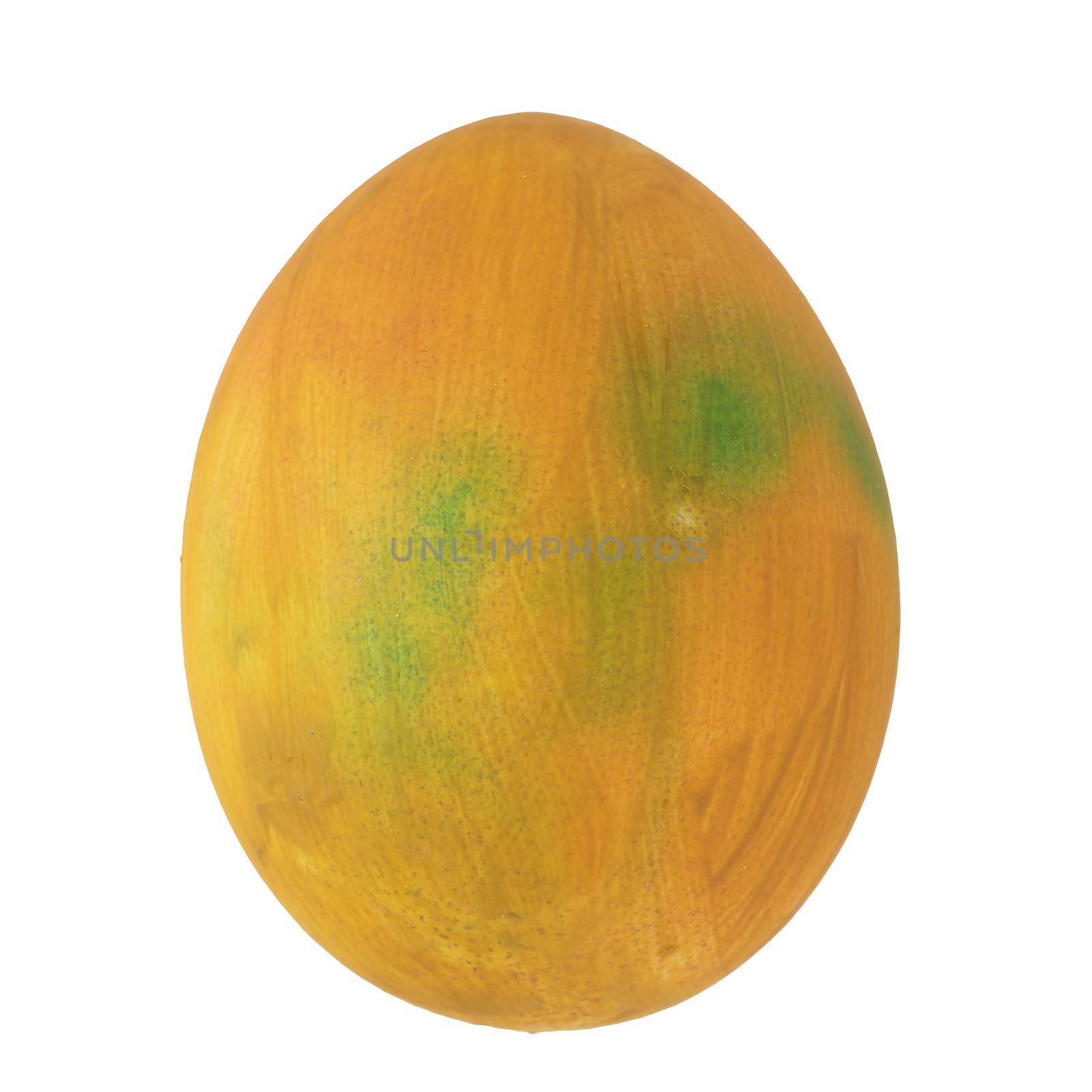 Orange egg isolated by homydesign