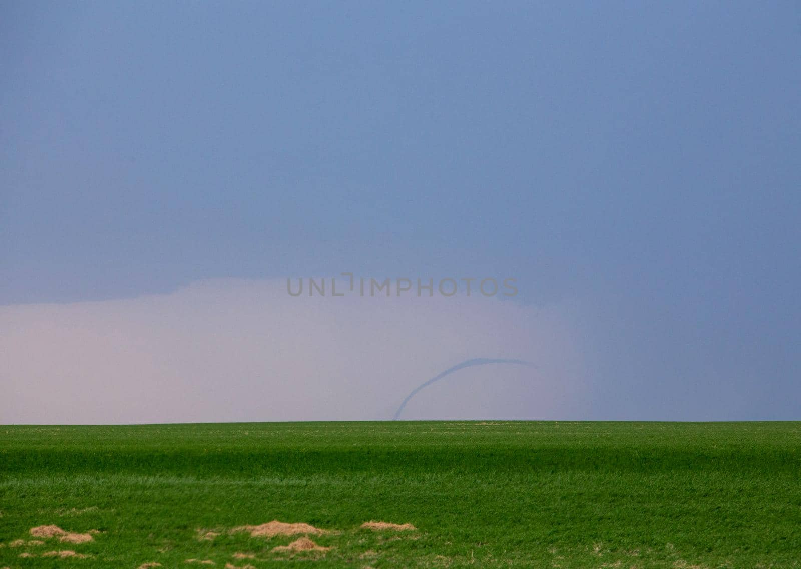 Prairie Storm Clouds in Saskatchewan Canada Rural