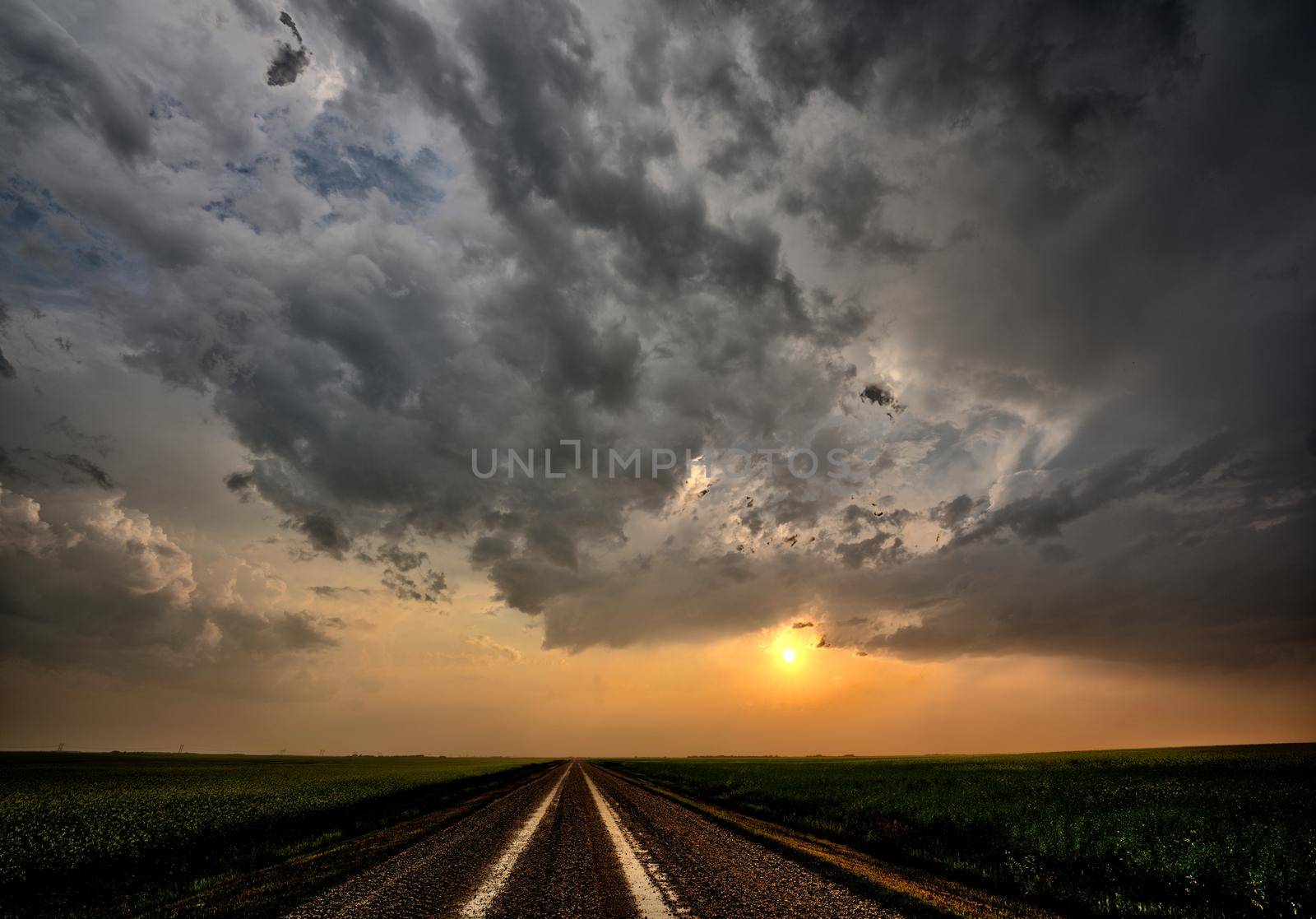 Prairie Storm Canada in Saskatchewan Summer Clouds