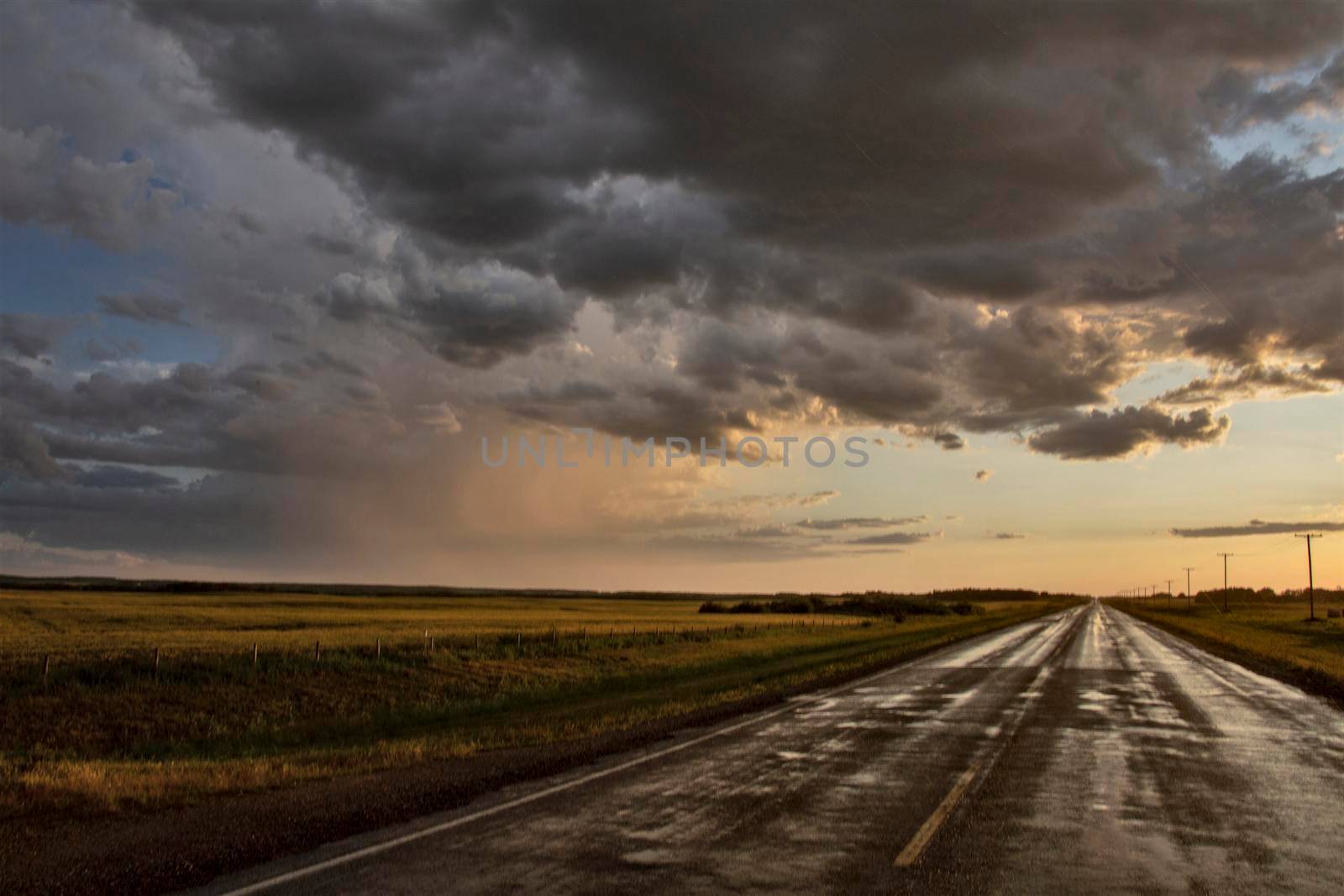 Prairie Storm Clouds Canada by pictureguy