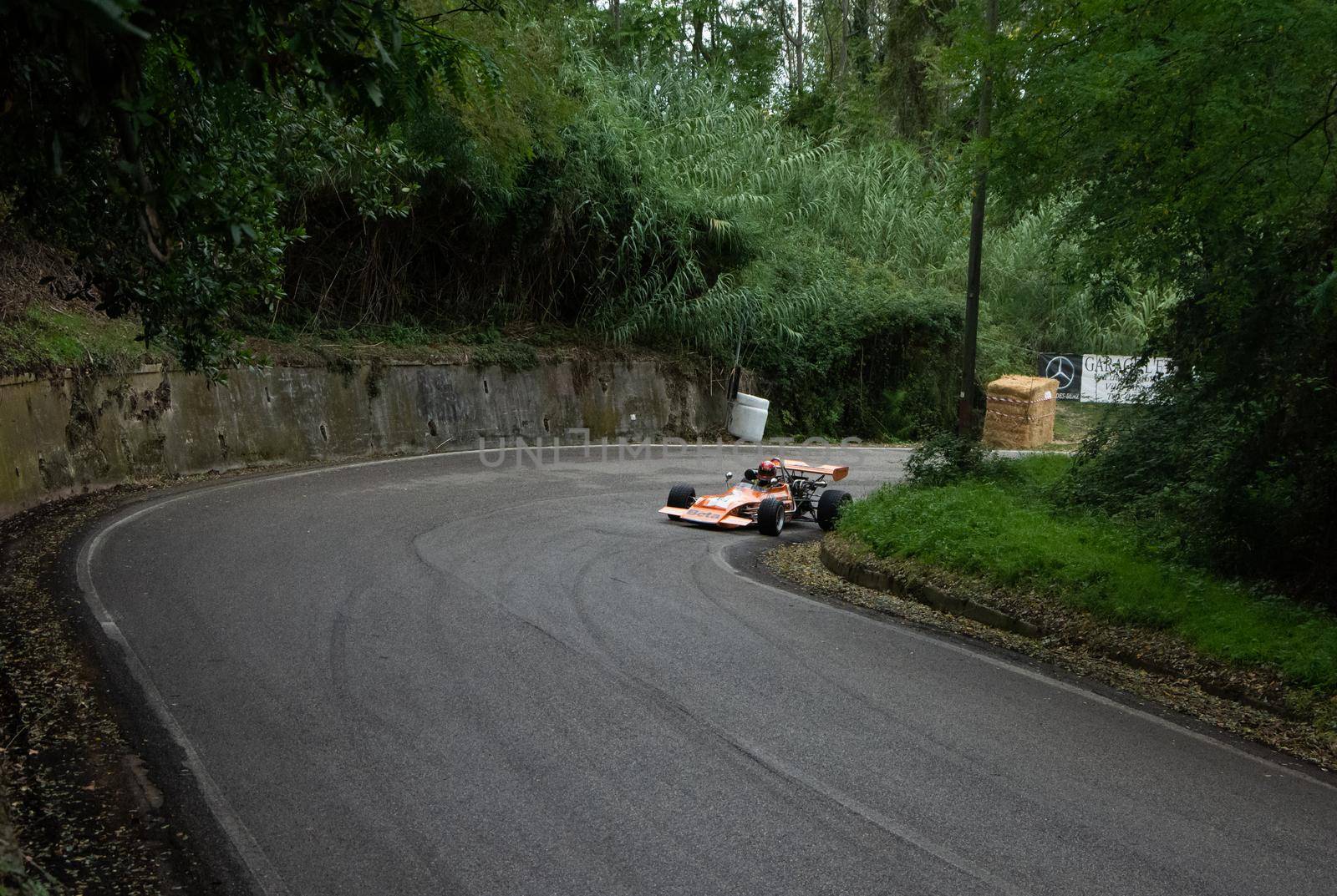 vintage CAR MARCH F2 IN RACE IN PESARO SAN BARTOLO by massimocampanari