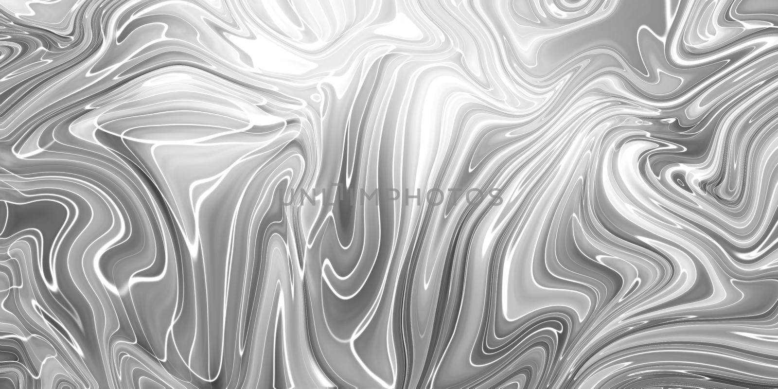 Abstract marble texture. Black and white grey background. Handmade technique.