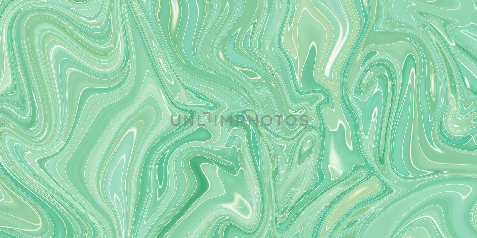 Transparent Green creativity, modern art. Ink colors are amazingly bright, luminous, translucent, free-flowing, and dry quickly. Natural pattern, luxury. Abstract artwork, trendy style by Benzoix