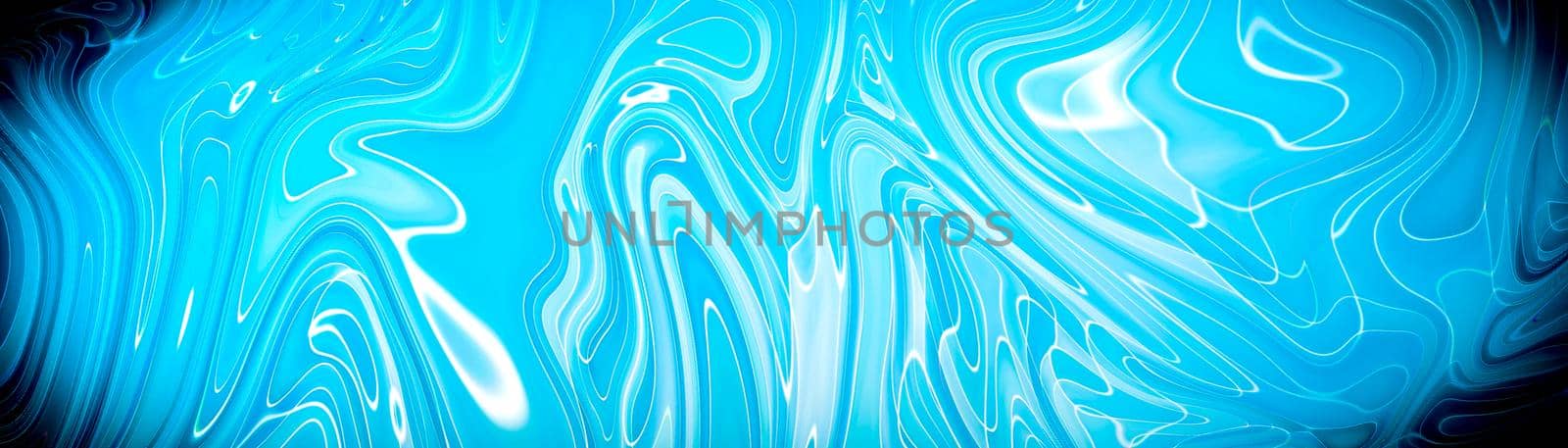 Liquid marbling paint texture background. Fluid painting abstract texture, Intensive color mix wallpaper. by Benzoix