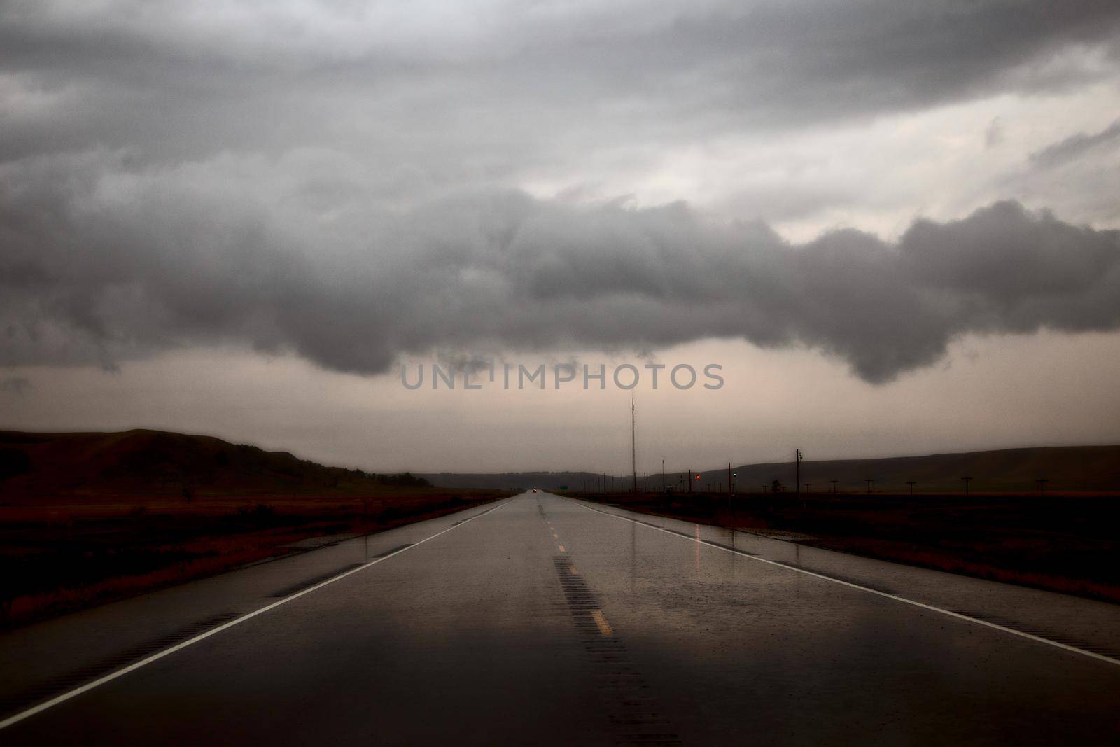 Storm Clouds North Dakota warning weather front Danger