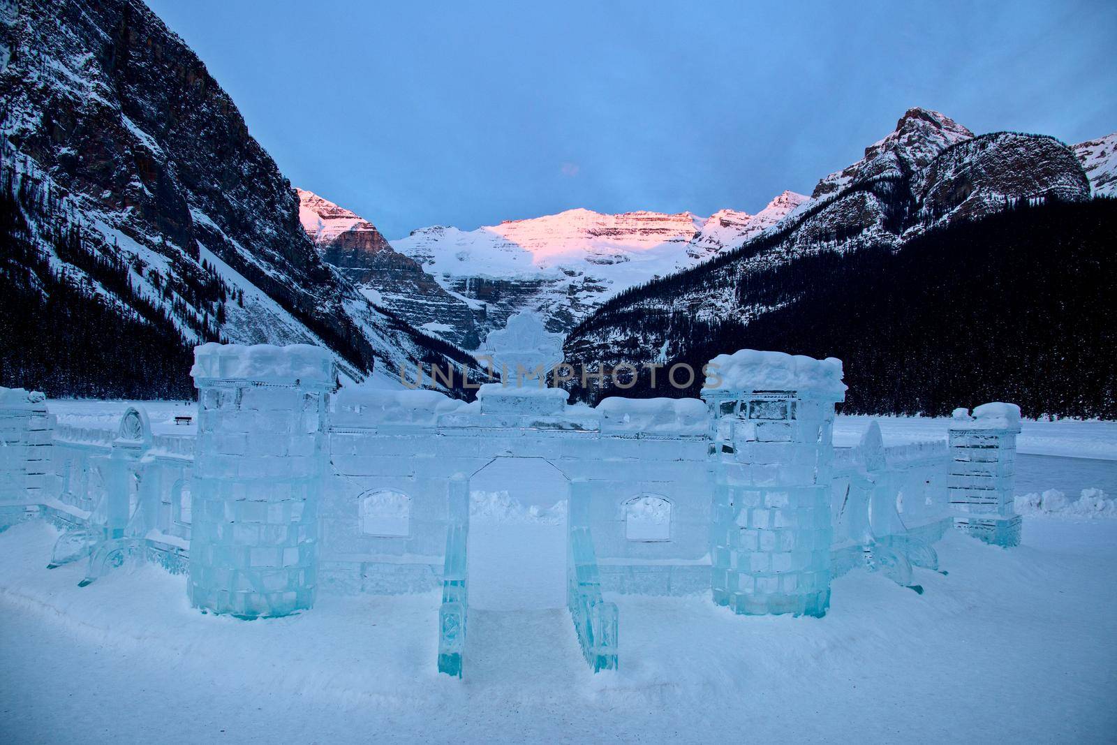 Ice Sculpture Lake Louise by pictureguy