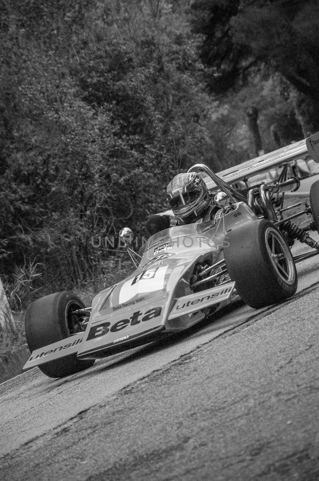 vintage CAR MARCH F2 IN RACE IN PESARO SAN BARTOLO by massimocampanari