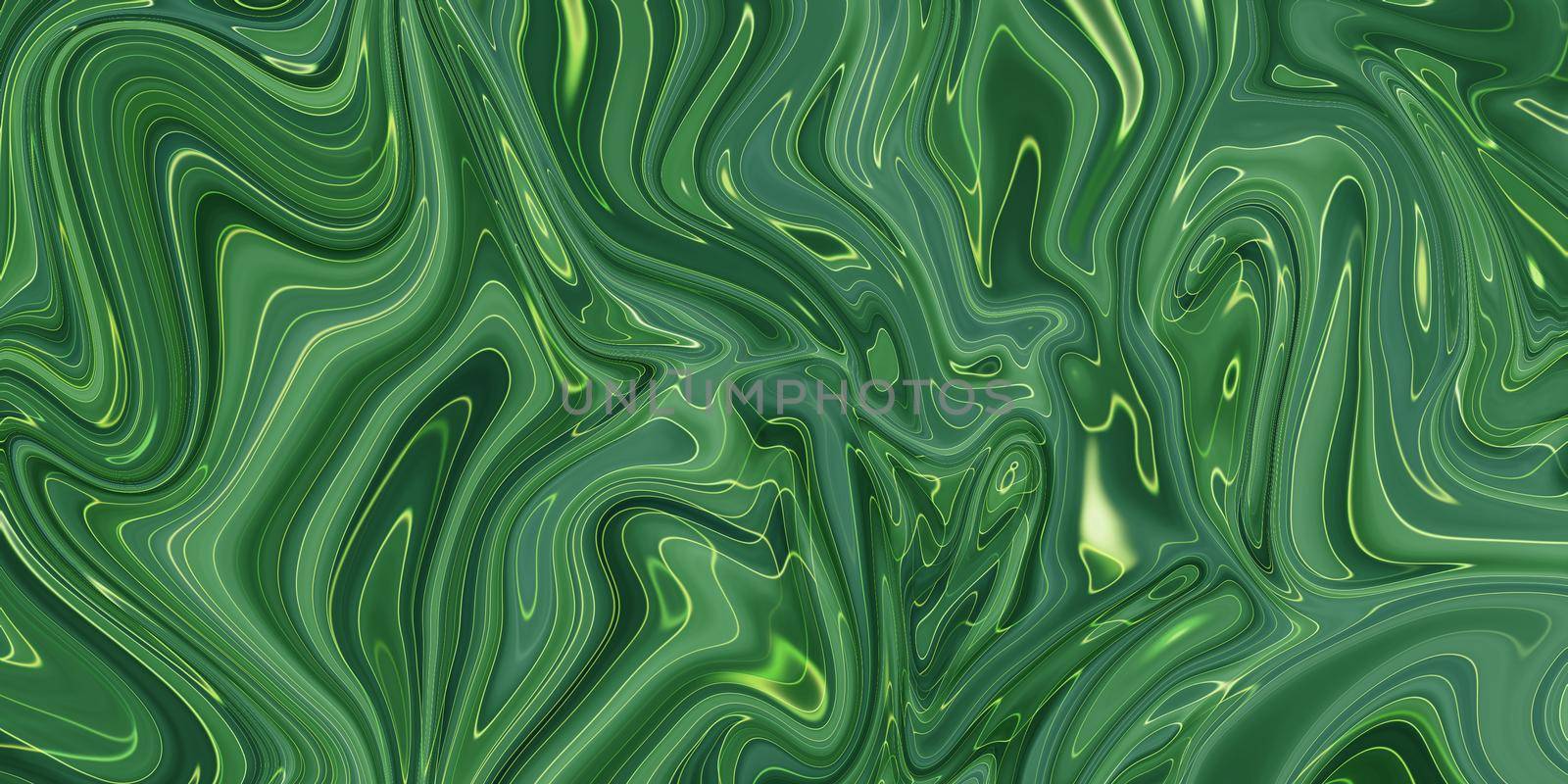 Transparent Green creativity, modern art. Ink colors are amazingly bright, luminous, translucent, free-flowing, and dry quickly. Natural pattern, luxury. Abstract artwork, trendy style by Benzoix
