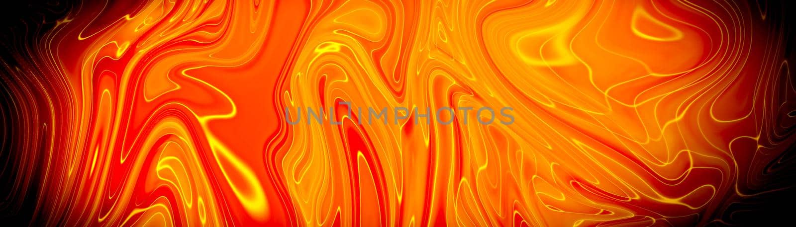 Liquid marbling paint texture background. Fluid painting abstract texture, Intensive color mix wallpaper. by Benzoix