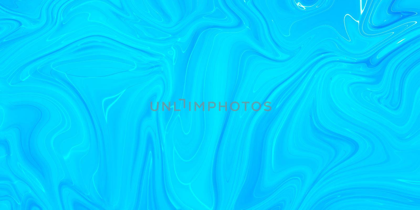 Marbled blue abstract background. Liquid marble pattern