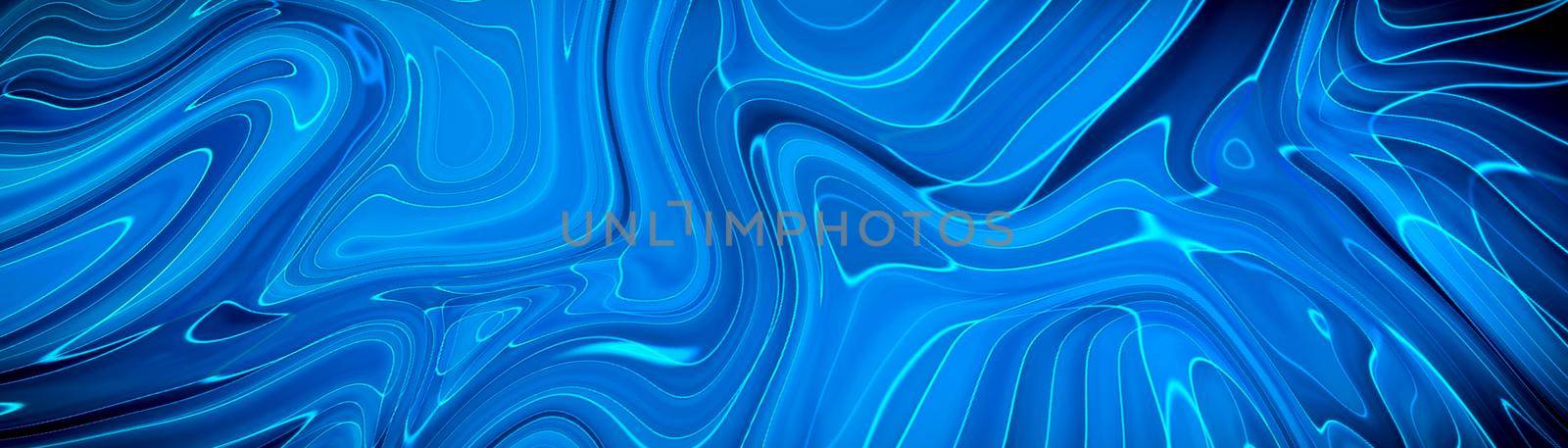 Liquid marbling paint texture background. Fluid painting abstract texture, Intensive color mix wallpaper. by Benzoix