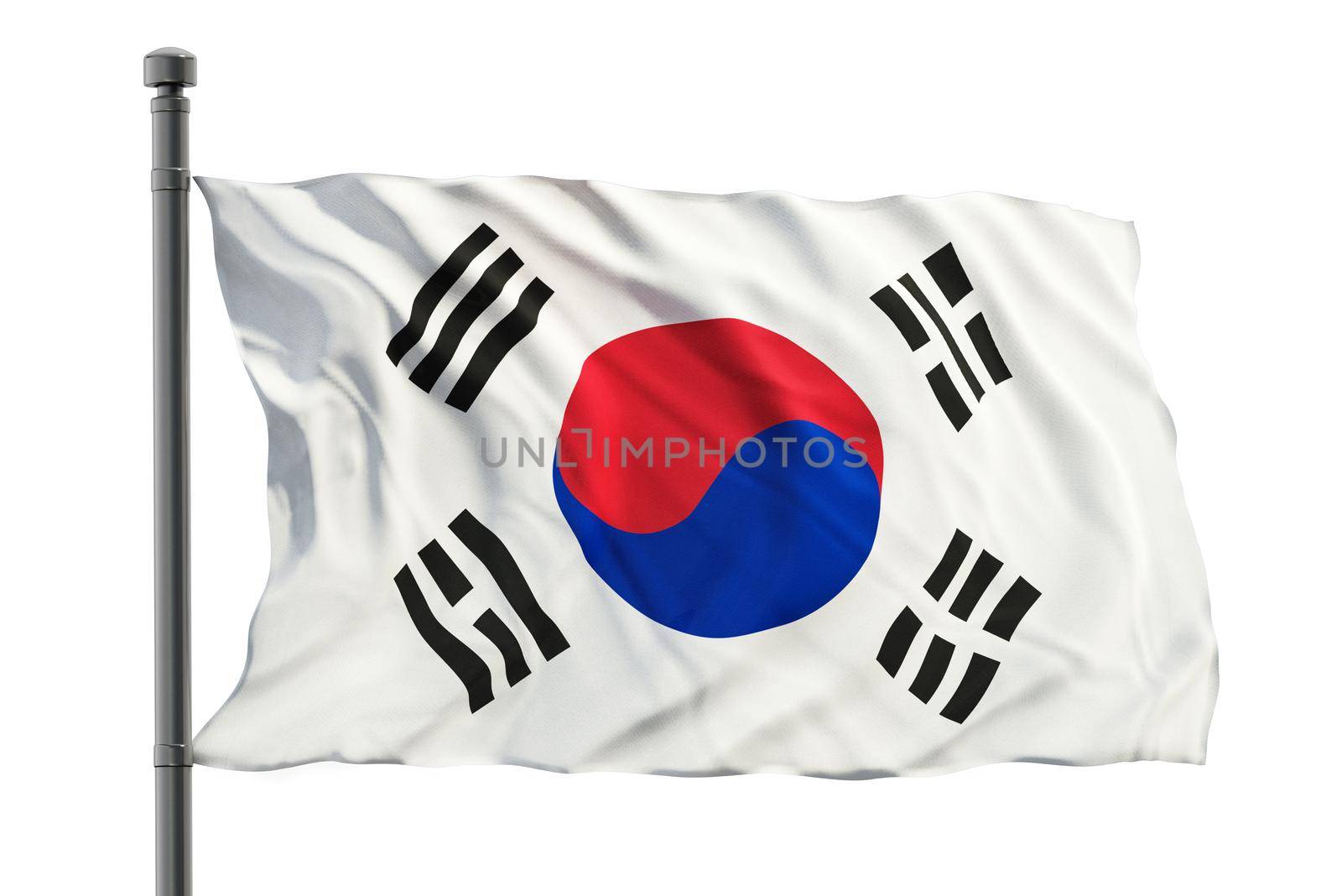 Flag of South Korea by Simsek