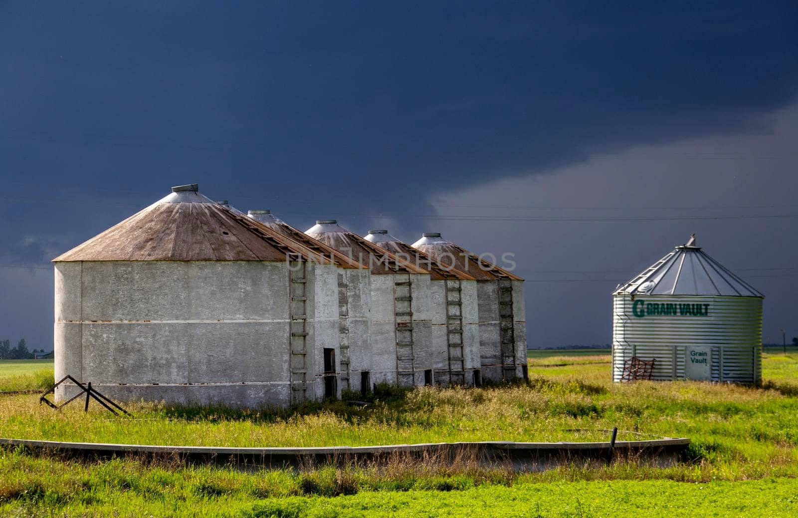 Prairie Storm Clouds Canada by pictureguy