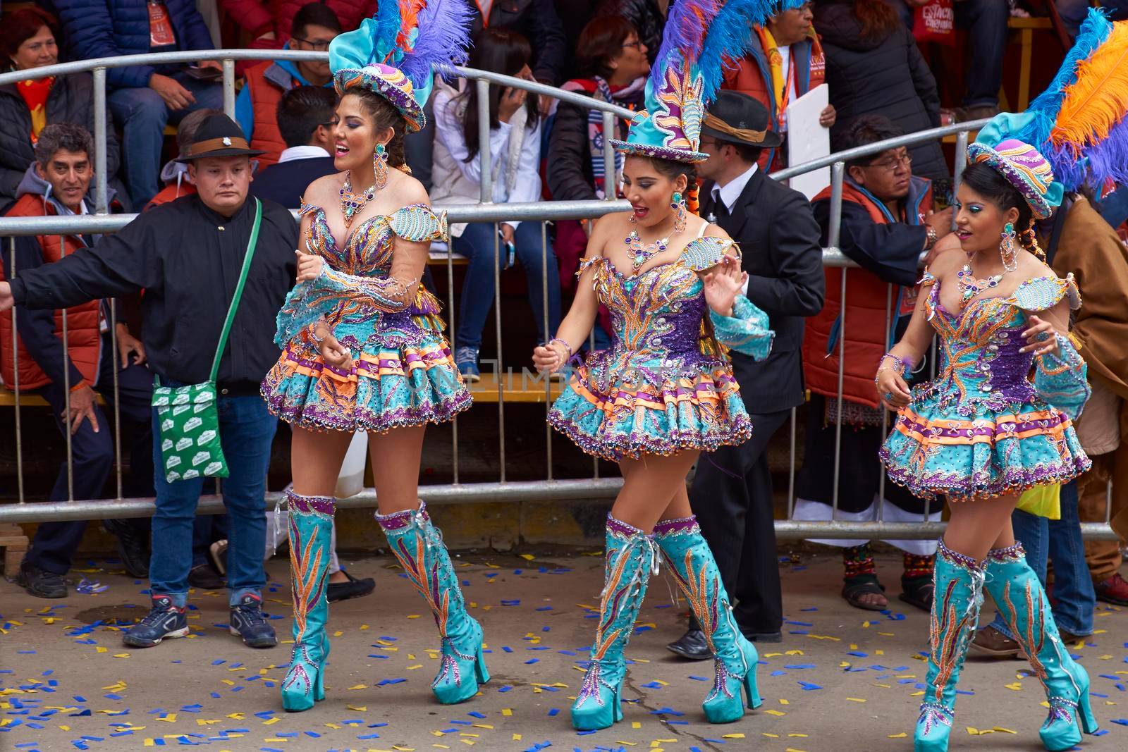 Dancers at the Oruro Carnival by JeremyRichards