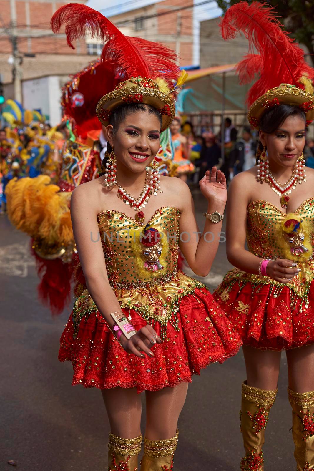 Dancers at the Oruro Carnival by JeremyRichards