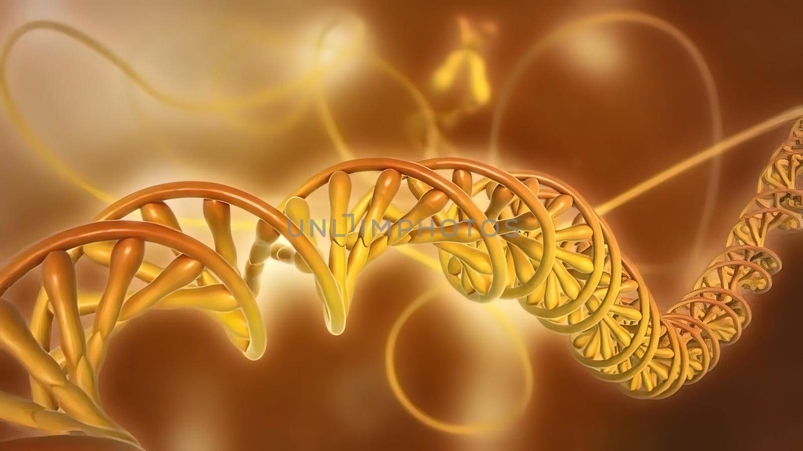 DNA or deoxyribonucleic acid by creativepic
