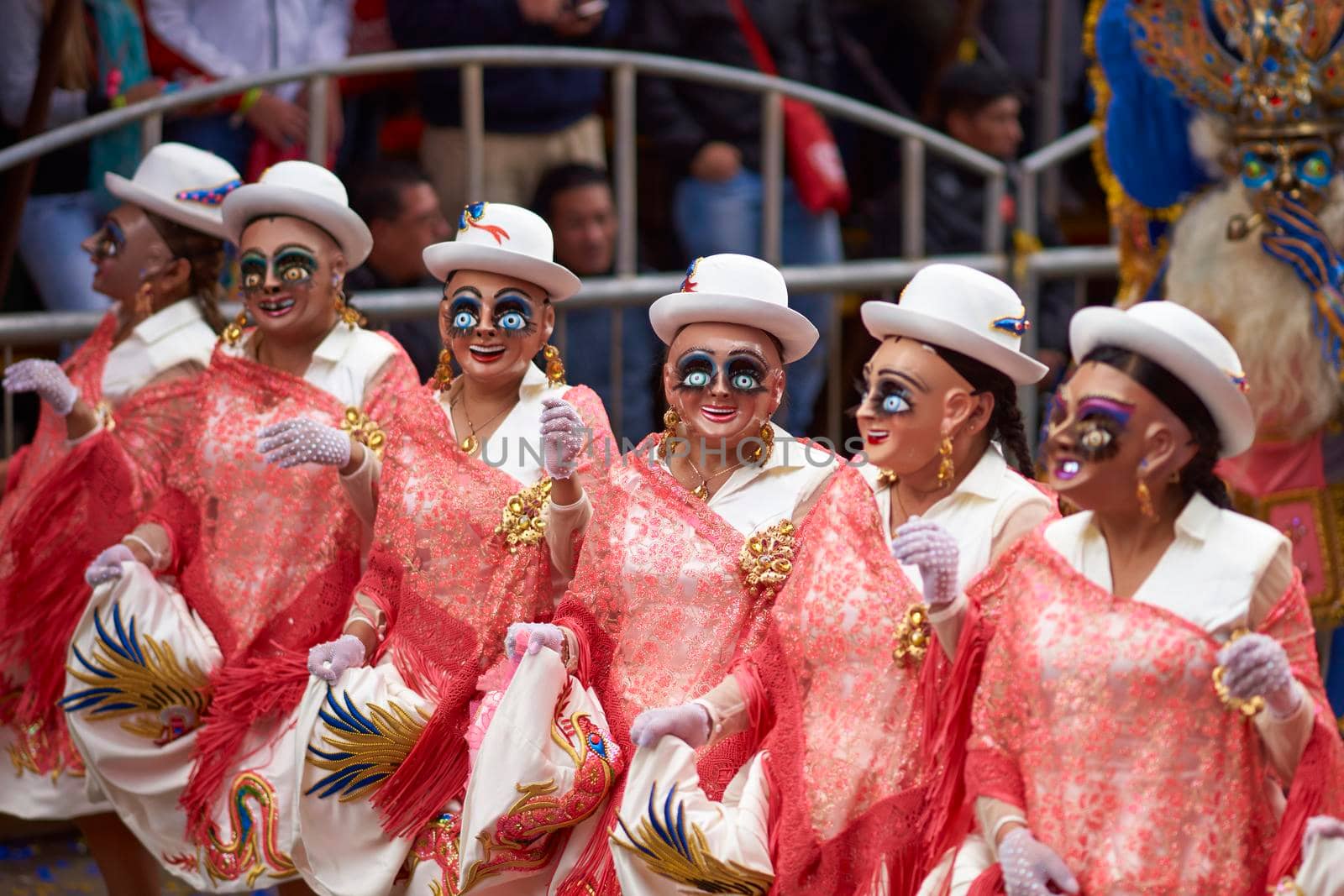 Diablada dancers at the Oruro Carnival by JeremyRichards