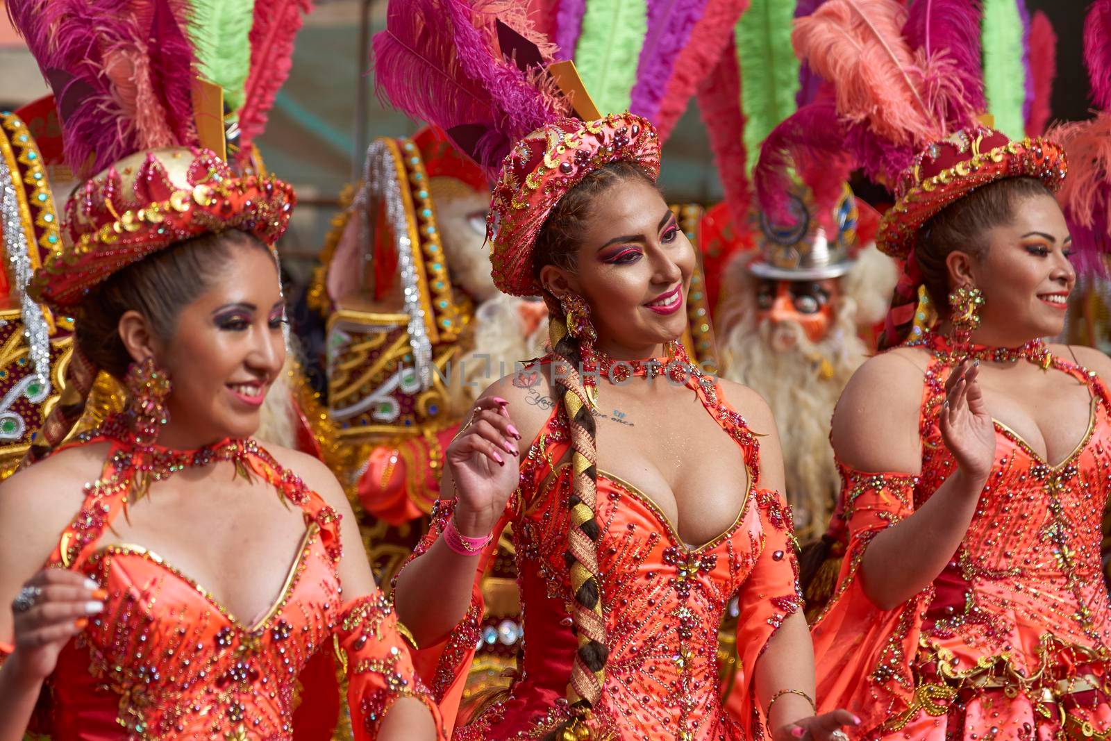 Morenada Dancers at the Oruro Carnival by JeremyRichards