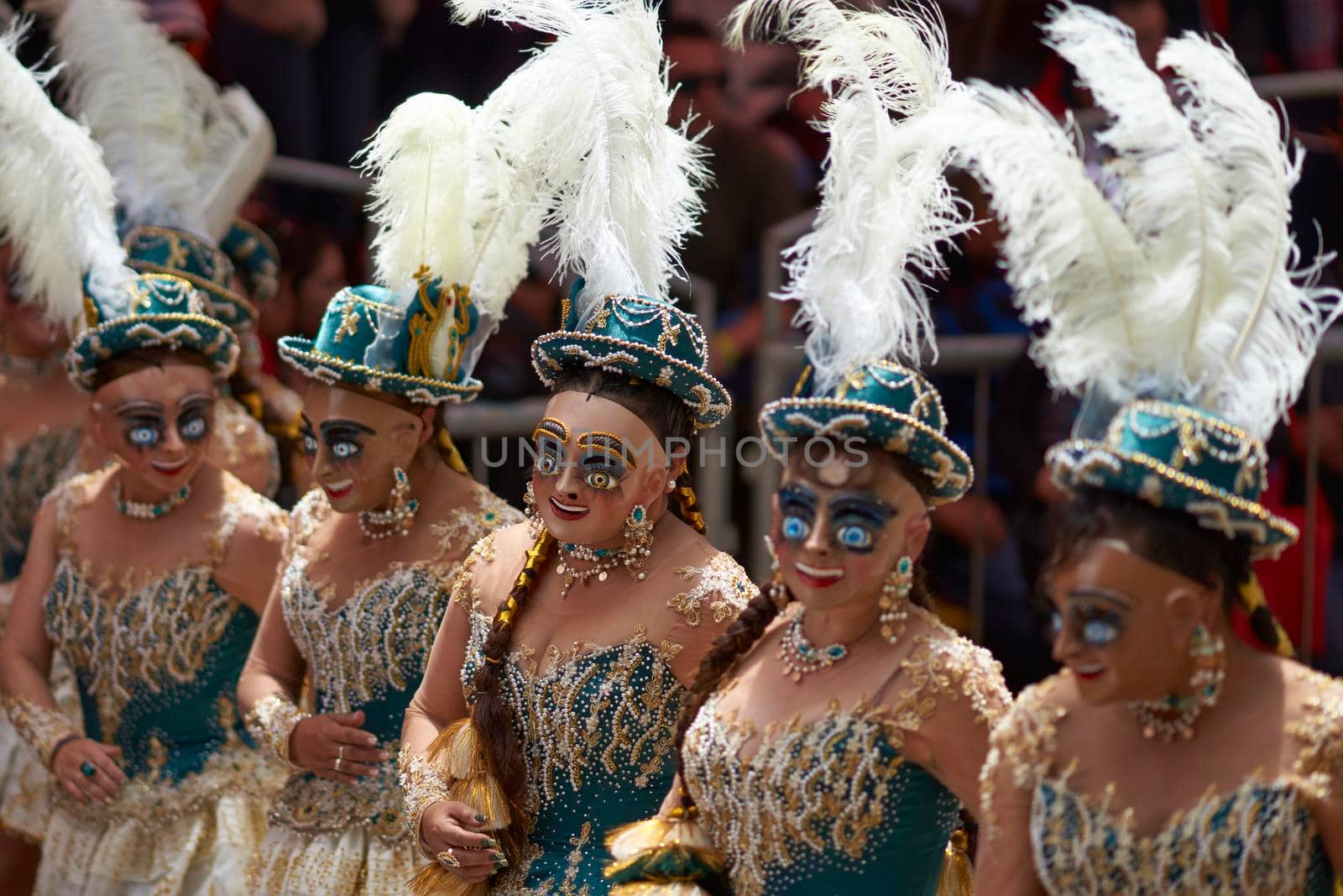 Diablada dancers at the Oruro Carnival by JeremyRichards