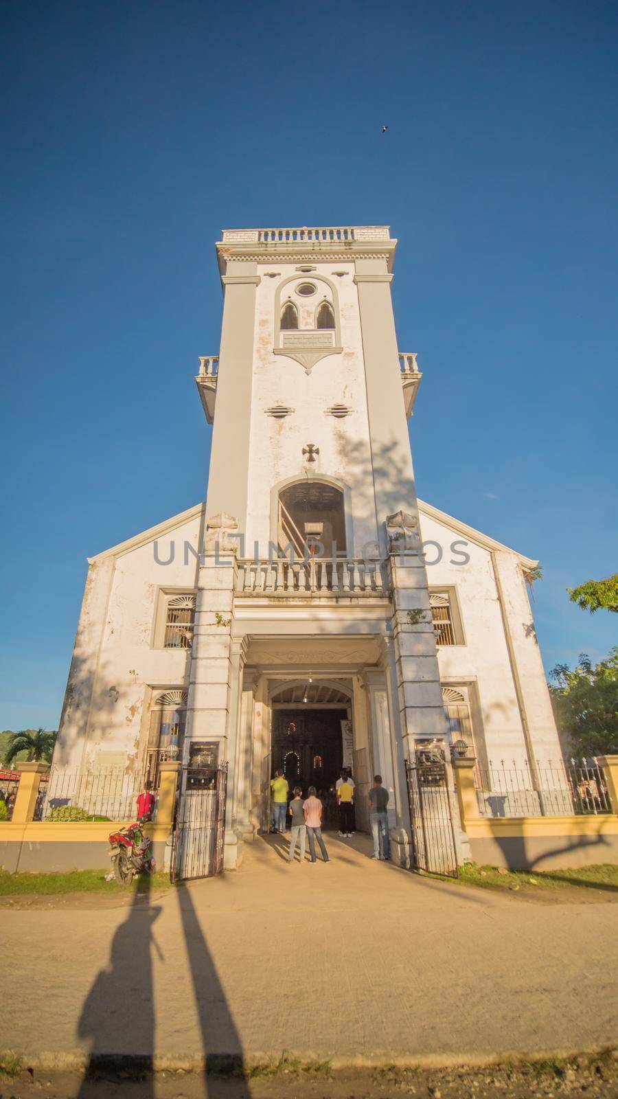 Catholic church in the City of Andes. Philippines. The island of Bohol