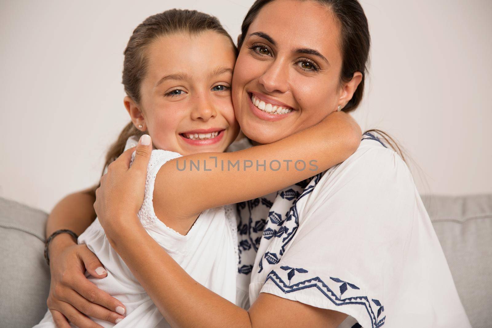 Happy moments between Mother and Daughter at home9