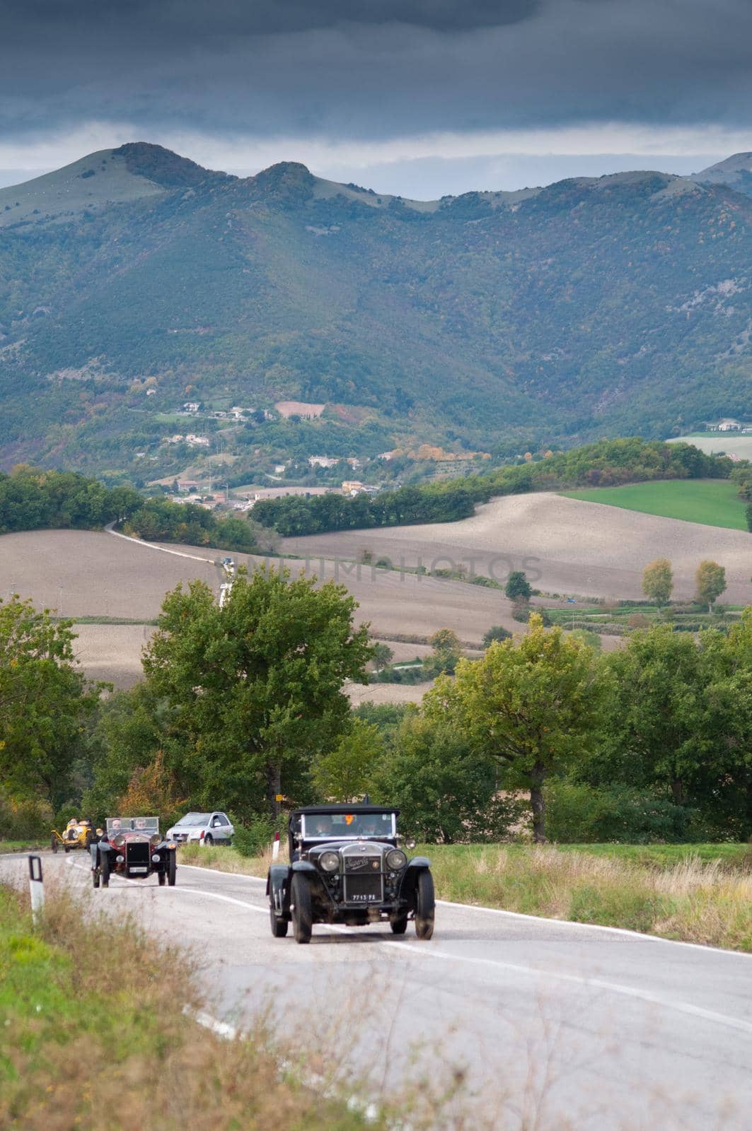 OM 665 SUPERBA on an old racing car in rally Mille Miglia 2020 the famous italian historical race (1927-1957) by massimocampanari