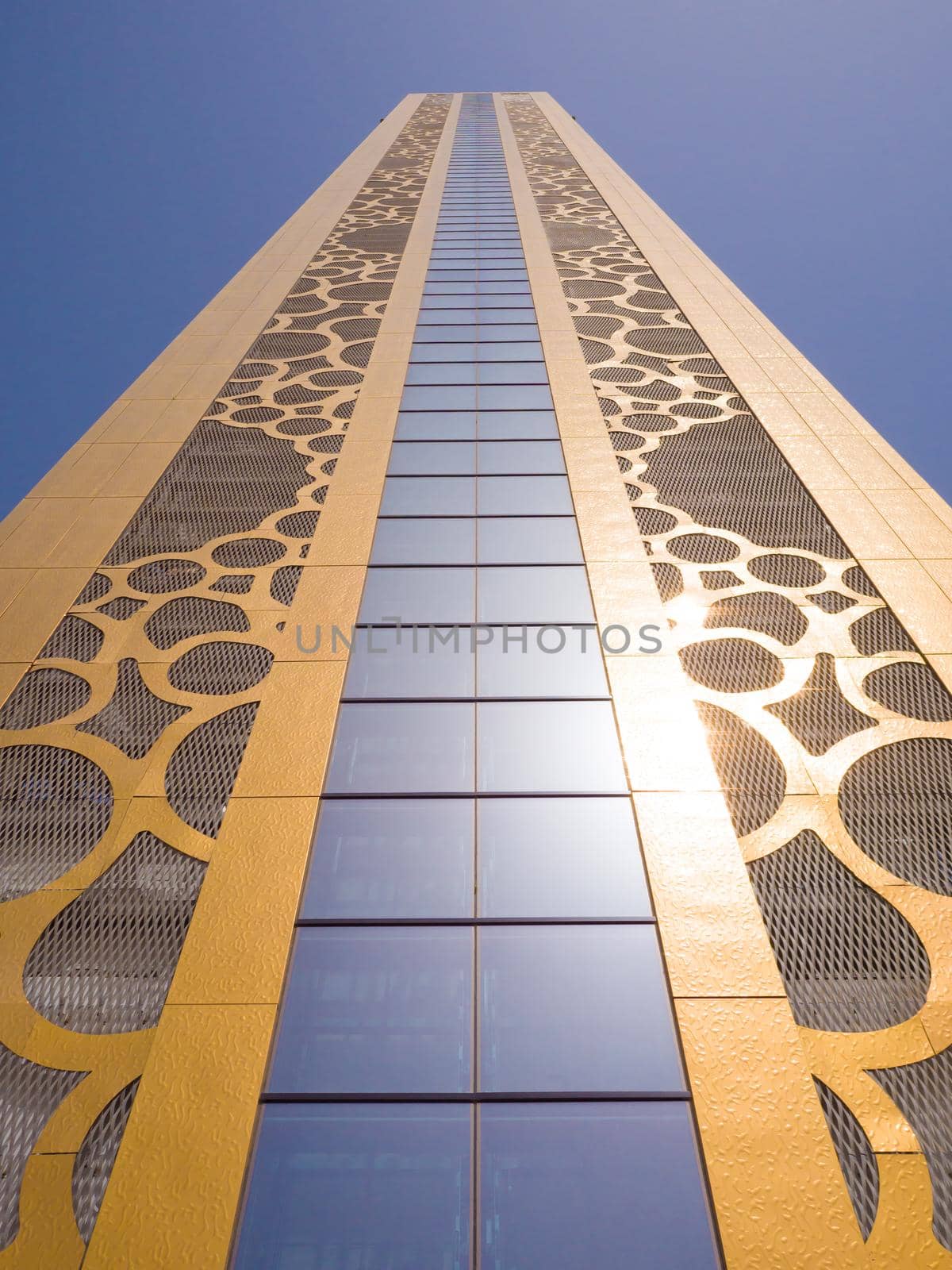 Dubai, UAE - May 15, 2018: Dubai Frame is one of the latest landmark of Dubai, which located in Zabeel Park. by DovidPro