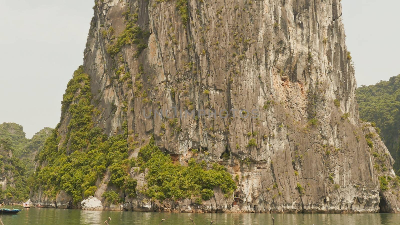 Mountain Ha Long Bay. Vietnam country. Nature asia. by DovidPro