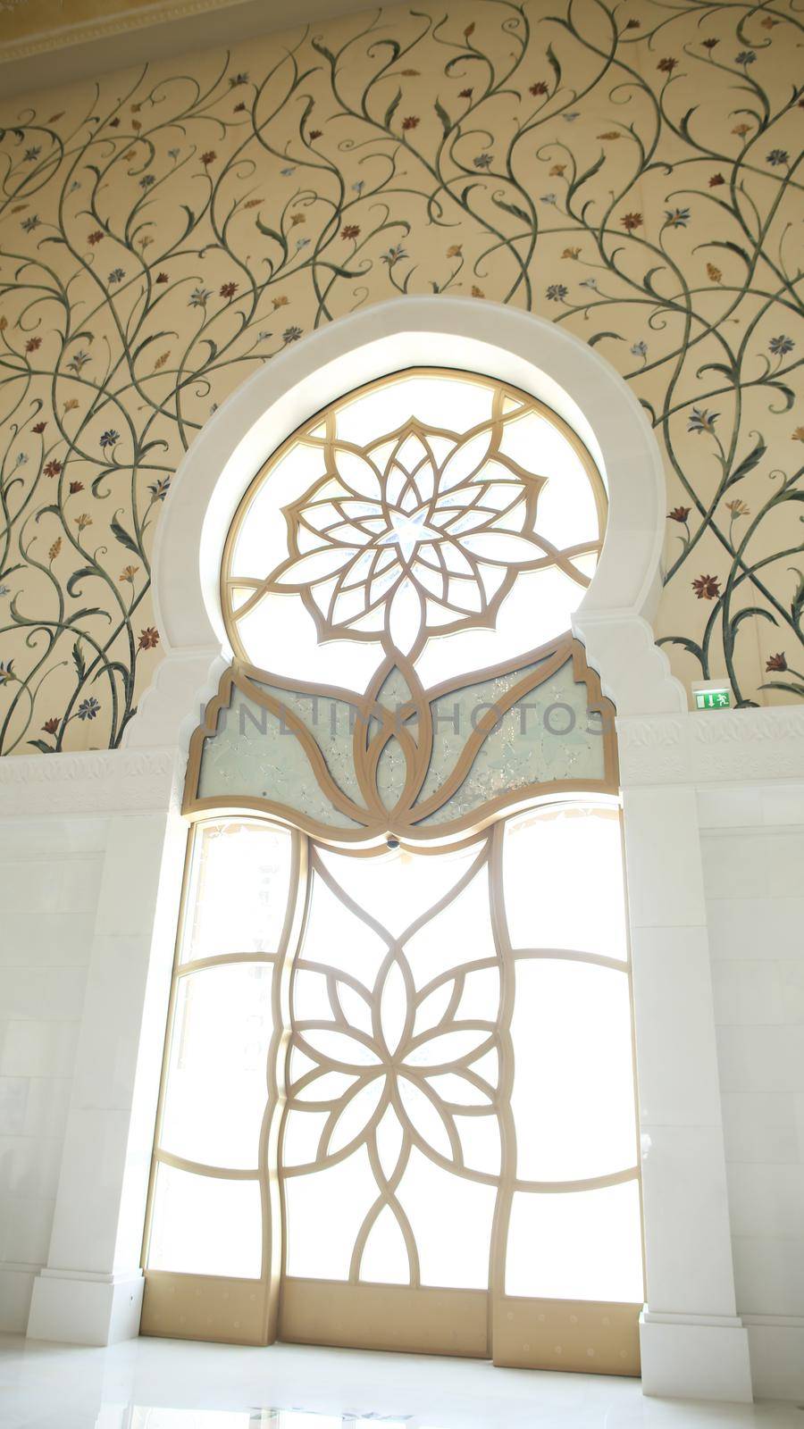 ABU DHABI, UAE - AUGUST 20, 2014: Sheikh Zayed Mosque, Abu Dhabi, United Arab Emirates. by DovidPro