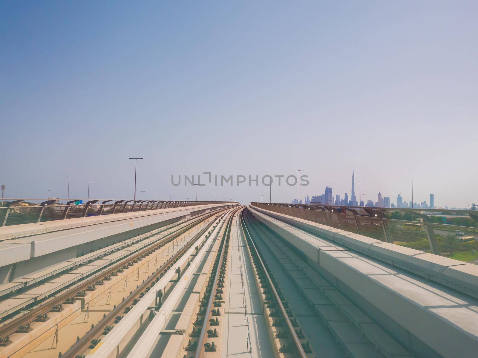 Dubai Metro as world's longest fully automated metro network 75 km by DovidPro