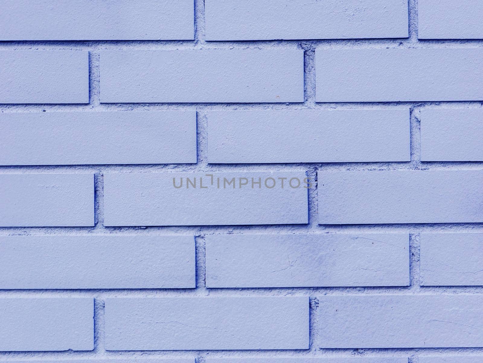 Blue brick wall with gray cement texture. by gelog67