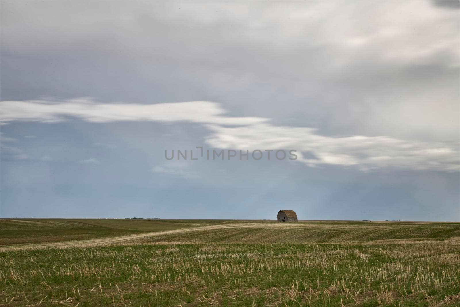 Prairie Storm Clouds in Saskatchewan Canada Rural