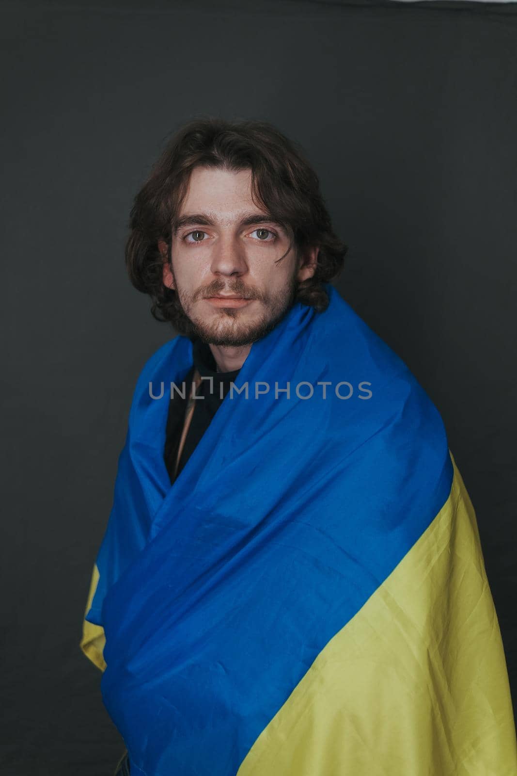 Ukrainian man with molotov ready to throw