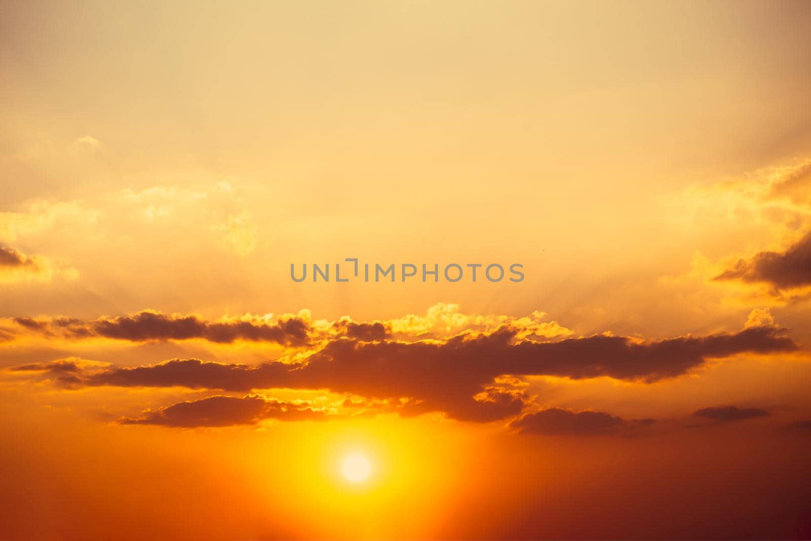 beautiful perfect red hot summer sky sunset dusk or dawn photo image picture for nature skyscape background wallpaper by qualitystocks