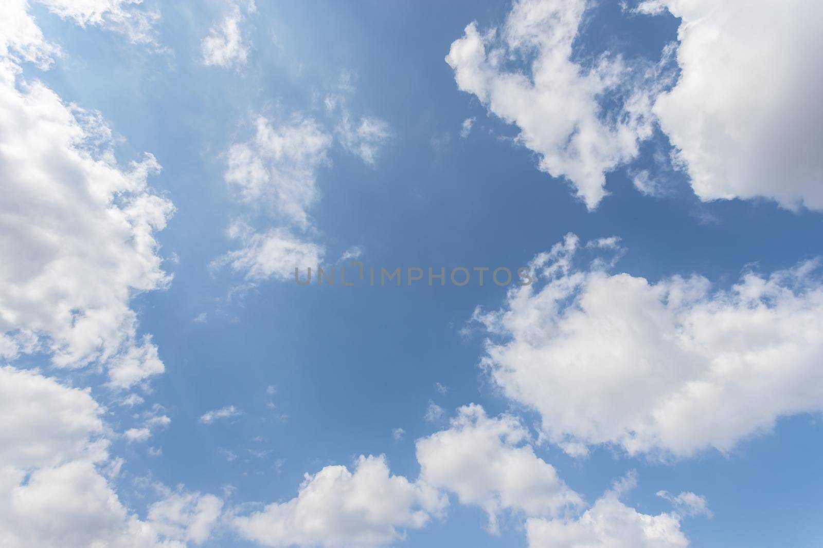 Blue sky background by germanopoli