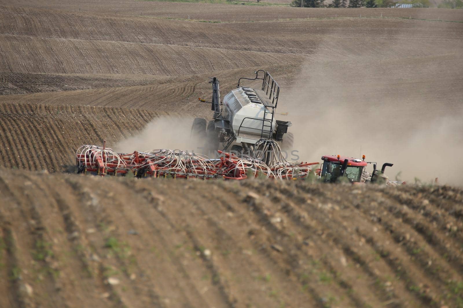 Seeding in Saskatchewan by pictureguy