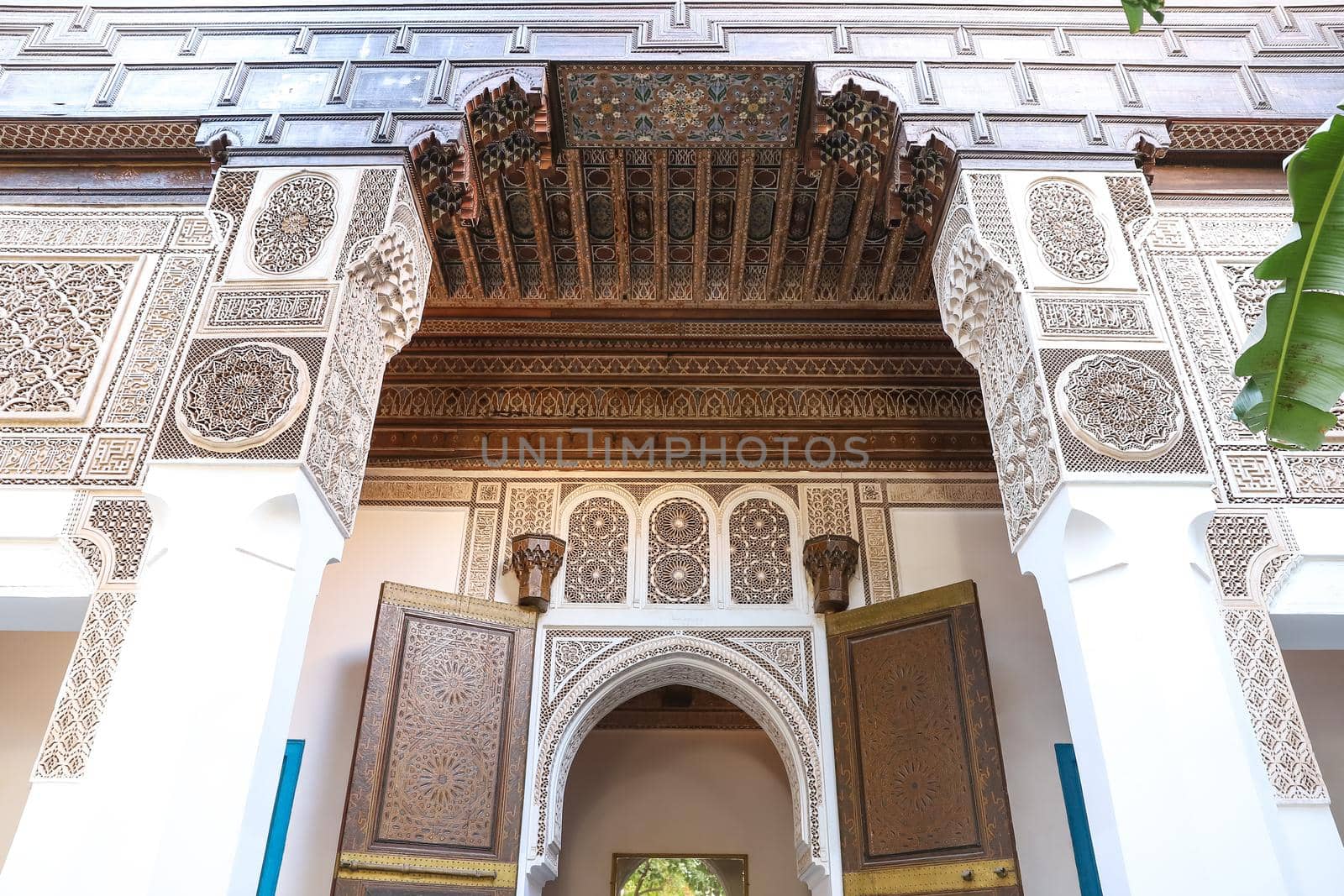 Bahia Palace in Marrakech City in Morocco