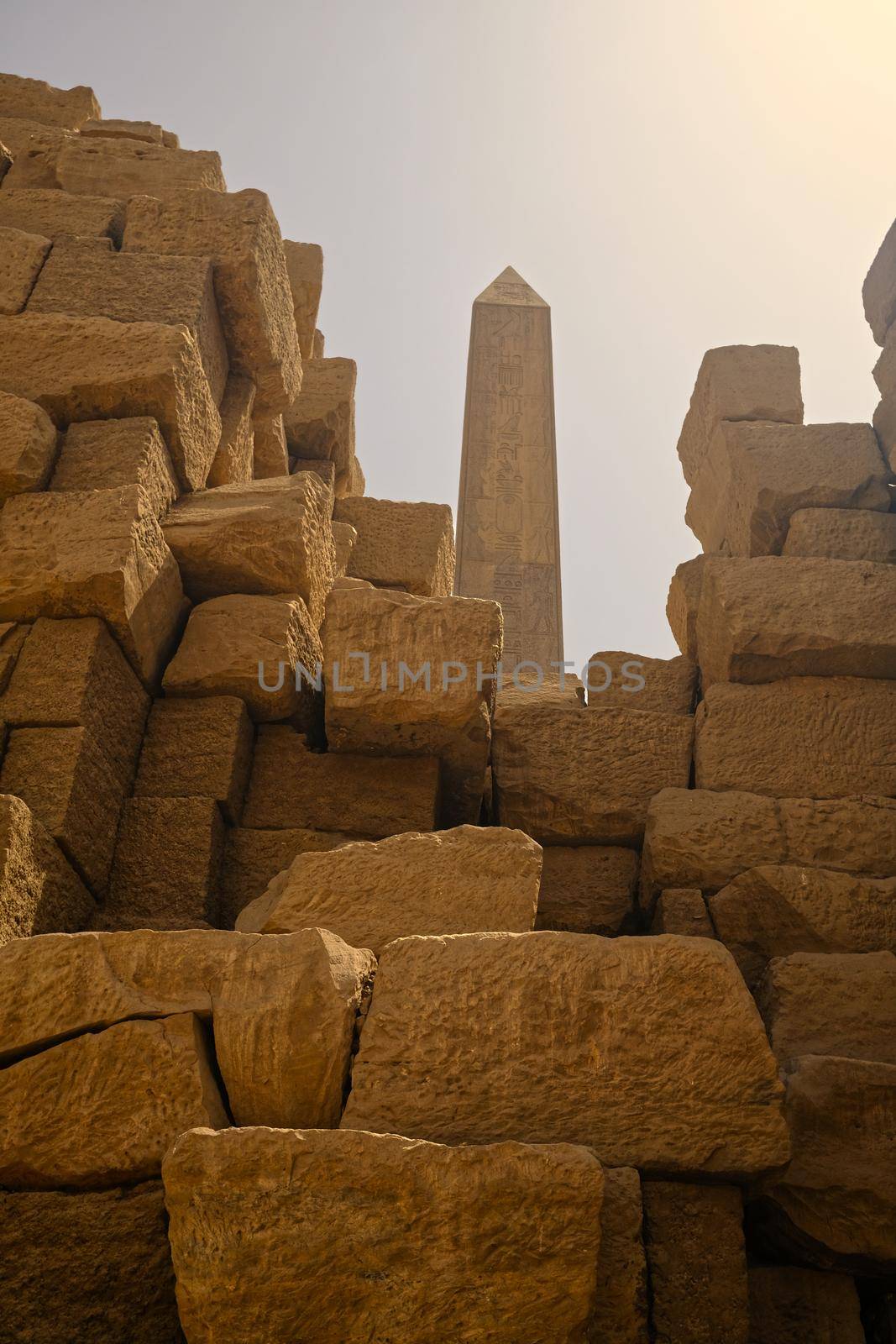 temple of Luxor - historical egypt monument archeology. High quality photo