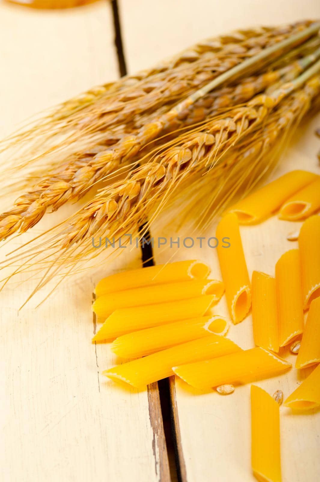 Italian pasta penne with wheat by keko64