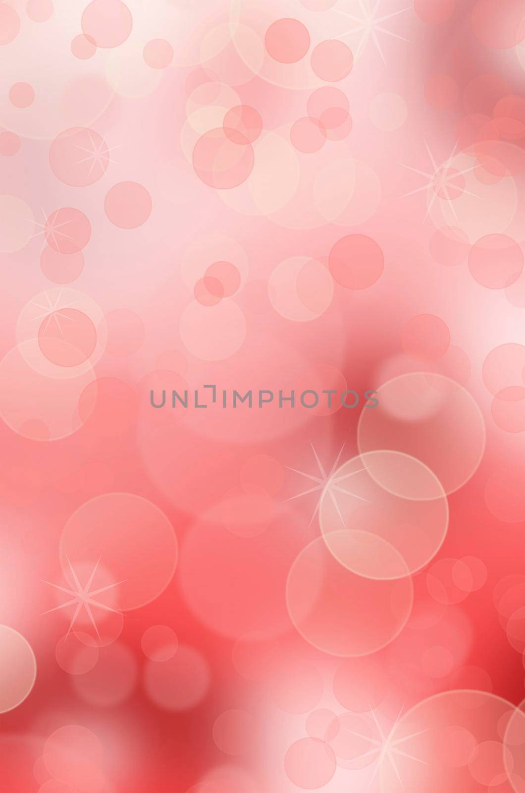 Abstract christmas circular bokeh red background From series Abstract and nature