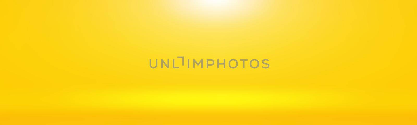 Abstract Luxury Gold yellow gradient studio wall, well use as background,layout,banner and product presentation