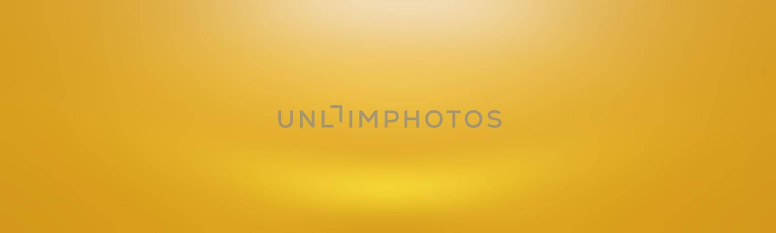 Abstract Luxury Gold yellow gradient studio wall, well use as background,layout,banner and product presentation