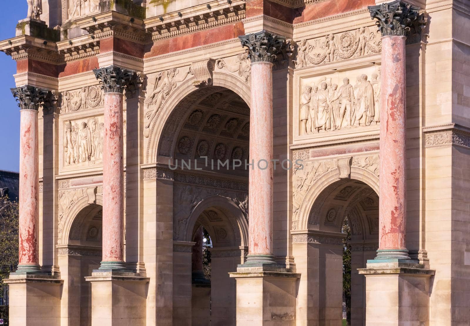 Arc de Triomphe du Carrousel Paris, France