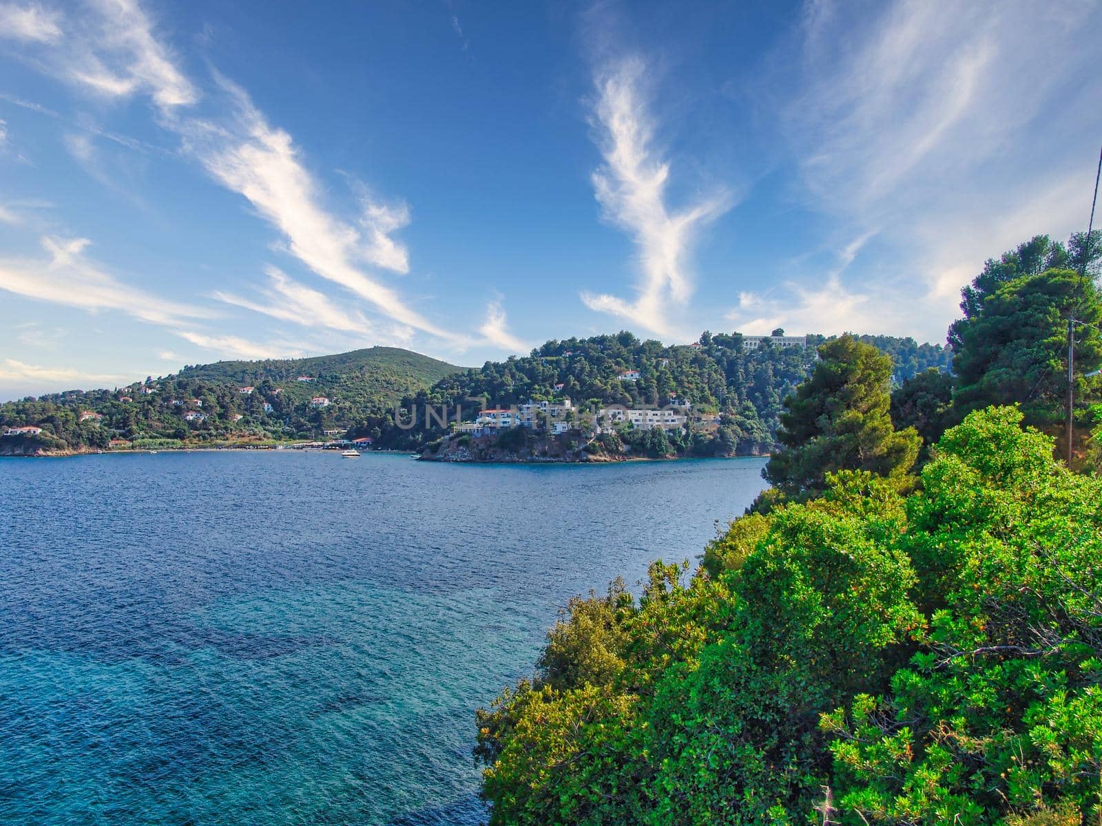 Kanapitsa beach in Skiathos island by feelmytravel