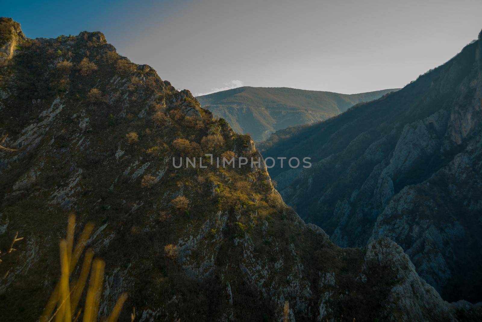 MATKA CANYON, SKOPJE REGION, NORTH MACEDONIA: The view to the Matka canyon by Artamonova